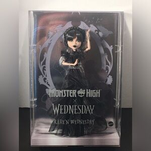 Mattel Monster High Raven Wednesday Doll - Black